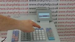 How To Program A Sales Department On The Sharp XE-A307 / XE-A407 / XE-A507 Cash Register