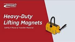 Heavy-Duty Lifting Magnets Perfect for SAFE Material Transfer