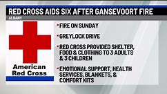 Red Cross aids six after Gansevoort fire
