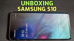 Samsung Galaxy S10 Prism Black Unboxing