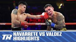 10 Minutes Of The Best Punches Emanuel Navarrete Landed On Valdez In Classic Fight | HIGHLIGHTS