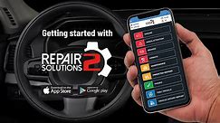 Getting Started With RepairSolutions2