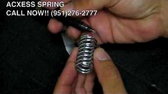 How To Measure Compression Springs