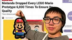 DROPPING LEGO MARIO UNTIL IT BREAKS - LIVE