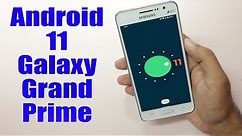 Install Android 11 on Galaxy Grand Prime (Lineage OS 18.1 GO) - How to Guide!