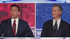 Gavin Newsom, Ron DeSantis exchange insults in FOX News debate with Hannity