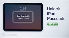 How to Unlock iPad Passcode without Computer If Forgot