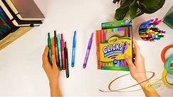 Crayola Clicks Retractable Markers || Crayola Product Demo