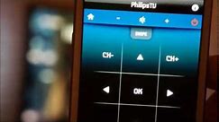 Philips My Remote App for Android (Samsung Galaxy S III)