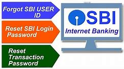 How to Reset SBI Netbanking Password Using ATM - Login + Transaction