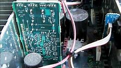 FIXED - Yamaha RX-V870 receiver won't turn on, Bad solder joint, how to find it, where to look.