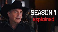 YELLOWSTONE Season 1 Explained - Recap & Breakdown