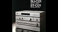 Technics SE-C01 Stereo DC Power Amp ; SU-C01 Stereo Preamp ;ST-CO1 Tuner Brochure (English Language)