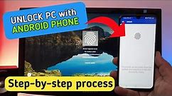 Unlock PC with Android phone | Unlock PC with Mobile Fingerprint scanner #mbtalksddn #android #tech
