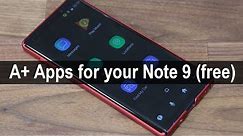 5 Must-Have Apps for Samsung Galaxy Note 9 (free & without ads)