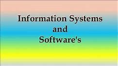 5: Information System and software's
