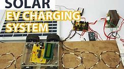 Solar Wireless Electric Vehicle Charging System | Nevon Projects
