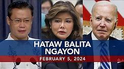 UNTV: HATAW BALITA | February 5, 2024
