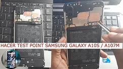 Como hacer TEST POINT Samsung Galaxy A10s (SM-A107M)