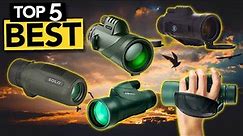 ✅ TOP 5 Best Monoculars You Can Get Right Now!: Today’s Top Picks