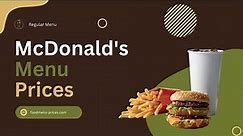 How to Check McDonald's Menu Prices