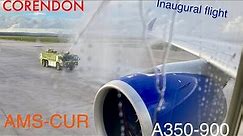 INAUGURAL FLIGHT | Corendon | A350 | Amsterdam - Curacao (trip report)