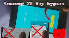 Samsung J5 (SM J500H) Frp Unlock/Google Account Bypass | Samsung J5 Frp Unlock Youtube Update