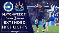 Brighton v. Newcastle United | PREMIER LEAGUE HIGHLIGHTS | 11/6/2021 | NBC Sports