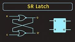 SR Latch and Gated SR Latch Explained | SR Latch using NOR gates and NAND gates