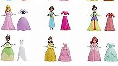 Disney Princess Secret Styles Royal Ball Collection, 12 Small Dolls with Dresses, Toy for Girls Ages 4 Years and Up (Amazon Exclusive)