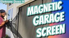 Magnetic Screen Door | Fast & Easy Mesh Screen Install