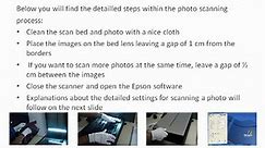 How to scan photos with Epson V700