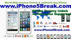Unlock iPhone 5, 4S, 4 ATT, Sprint, Verizon, Optus, Telstra, Virgin