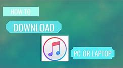 How to download ITUNES in pc or laptop urdu/hindi