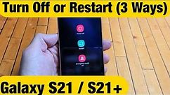 Galaxy S21: How to Turn OFF & Restart (3 Ways)