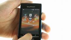 Sony Ericsson W8 unboxing