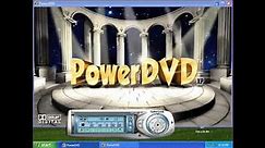 PowerDVD4.0 (released 2001) install and play on Windows XP