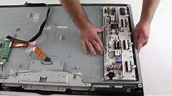 Samsung LCD TV Repair - How to Remove & Install Backlight Inverter/Power Supply Board (LIPS) Board