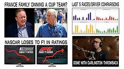NASCAR Owning a Team? | Why F1 Beat NASCAR in TV Ratings | Denny Hamlin's Darlington Prediction