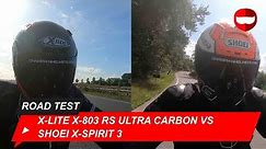 X-Lite X-803 RS Ultra Carbon vs Shoei X-Spirit 3 Road Test- ChampionHelmets.com