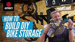 How To Build DIY Bike Storage | Blake Builds A Mountain Bike Rack