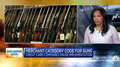 Amex, Visa and Mastercard pause work on new firearms merchant code