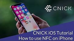 How to use NFC on Iphone | CNICK iOS Tutorial