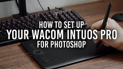 Getting Started with the Wacom Intuos Pro: How to Set Up for Photoshop