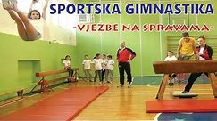 Sportska gimnastika (vježbe na spravama) - Školica sporta STEP
