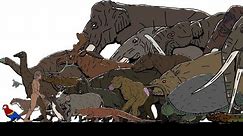 Size Comparison: Prehistoric animals 01.