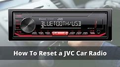 How To Reset A JVC Car Radio