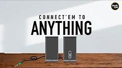 Connect Computer Speakers to Anything