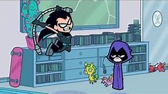 Teen Titans Go Jump Jousts Jam Robin and Bugs Bunny Vs Raven and Starfire | CN Games