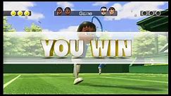 Wii Sports - Tennis (Skill Level 0 - Champion)